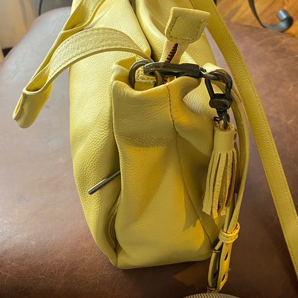 The Sak Sunny Yellow Shoulder Bag - Picture 2 of 5